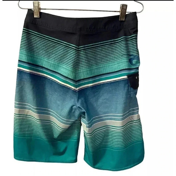 Rip Curl Boardshorts Men’s Size 28, Blue Stripes Beach Swim Shorts - Picture 2 of 11